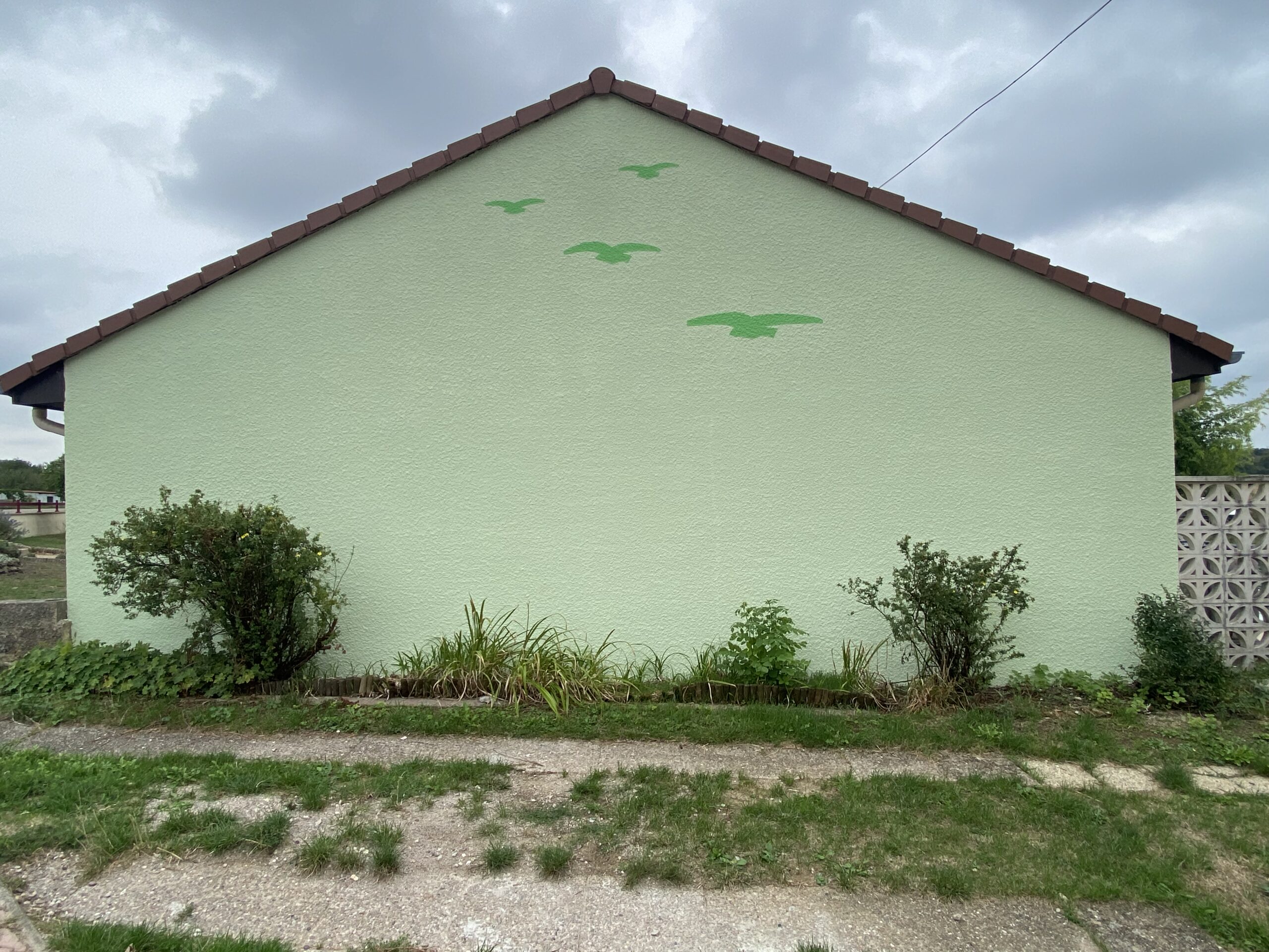 rénovation de façade de côté